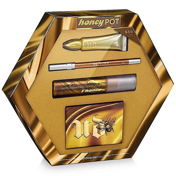 🆕🌿🍯URBAN DECAY: HONEY POT HOLIDAY 2019 MAKEUP SET - Picture 3 of 8
